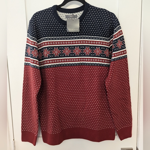 Denver Hayes New With Tags Christmas Sweater Medium - Picture 1 of 6